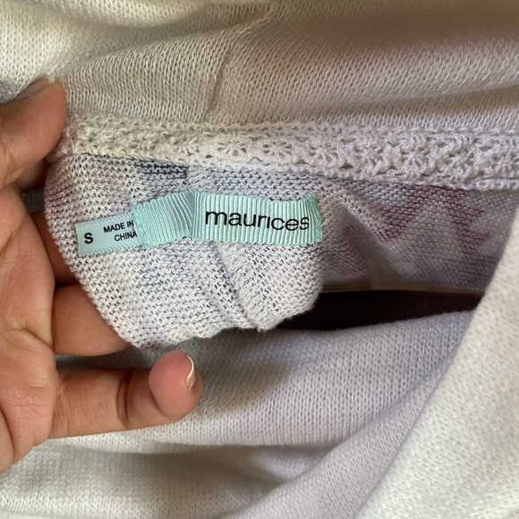 Maurices // Scoop Neck Patterned Sweater - Picture 2 of 4